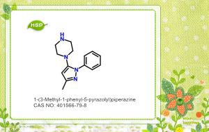 1- (3-Metýl-1-fenýl-5-pýrasólýl) piperasín CAS 401566-79-8