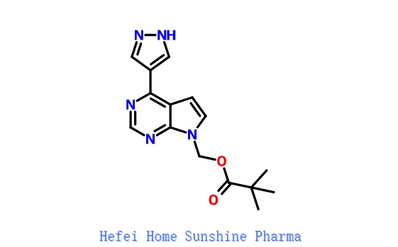 [4- (1H-Pyrazol-4-yl) -7H-pyrrolo [2,3-d] pyrimidin-7-yl] methyl Pivalate CAS 1146629-77-7