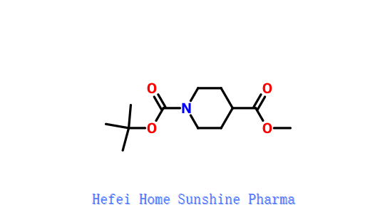 N-Boc-Piperidine-4-karboxýlsýra Metýl Ester CAS 124443-68-1