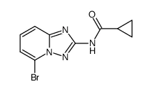 N-(5-bróm[1,2,4]tríasóló[1,5-a]pýridín-2-ýl)sýklóprópankarboxamíð CAS 1142943-96-1